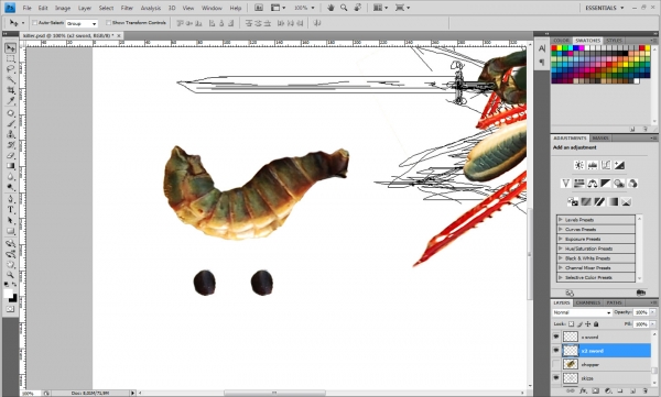 Creation of Assassin hopper: Step 4